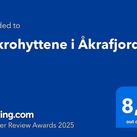 Mikrohyttene I Akrafjorden Етнесжоен Экстерьер фото